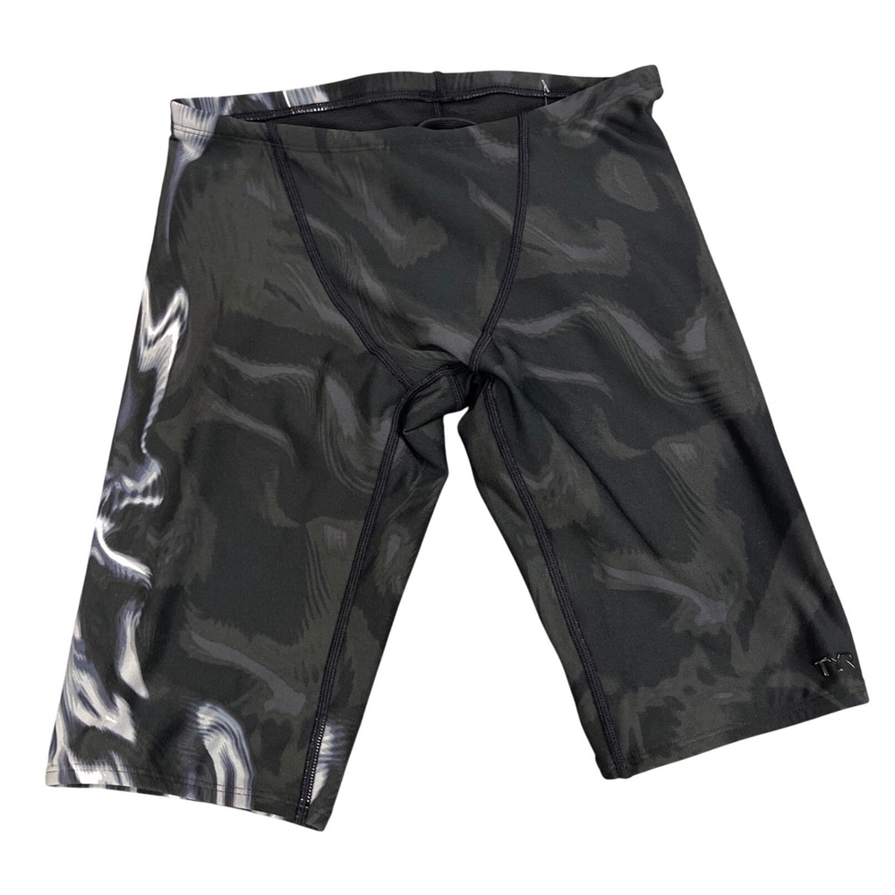 TYR Vaporwaver‎ Jammer Swimsuit Men's 30 Small S Competition Performance Black